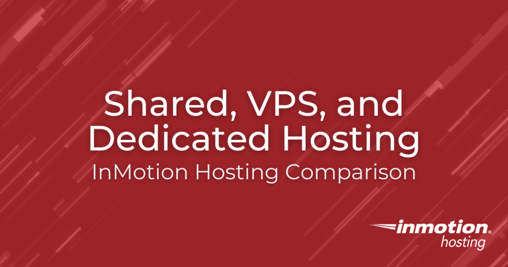 Differences Between Shared, VPS, and Dedicated Web Hosting Hero Image