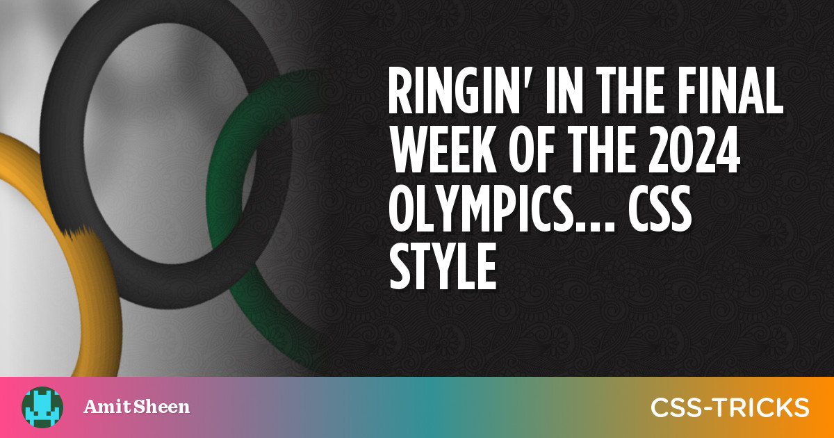 CSS Olympic Rings | CSS-Tricks