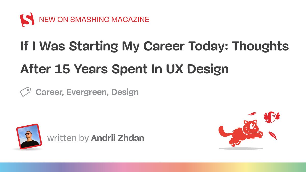 Thoughts After 15 Years Spent In UX Design (Part 1) — Smashing Magazine